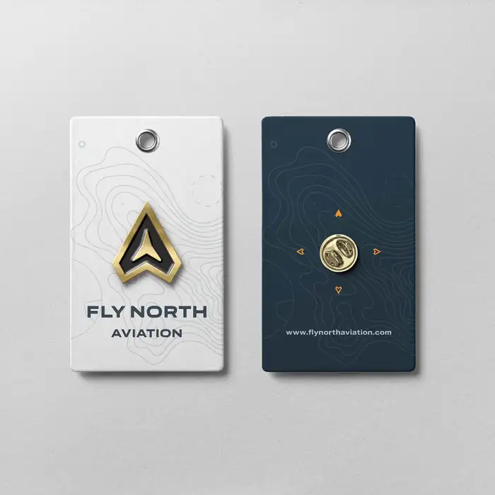 Fly North bag tag